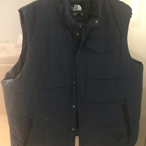 North Face XXL Vest in Navy Blue